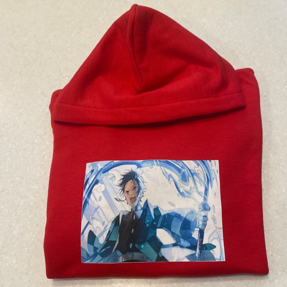 Brand new unisex  Kamado  Tanjiro hoodie.